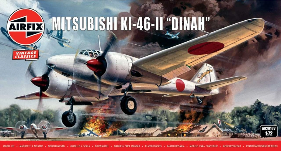 Classic Kit VINTAGE lietadlo A02016V - Mitsubishi KI-46-II “DINAH” (1:72)