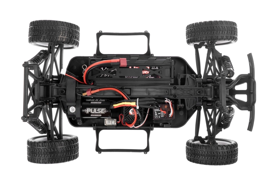 HiMOTO 1:10 Rally X Brushless 2,4 GHz RTR set, červená