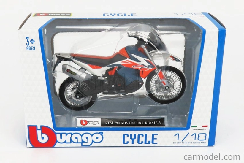 Bburago KTM 790 Adventure R Rally 1:18