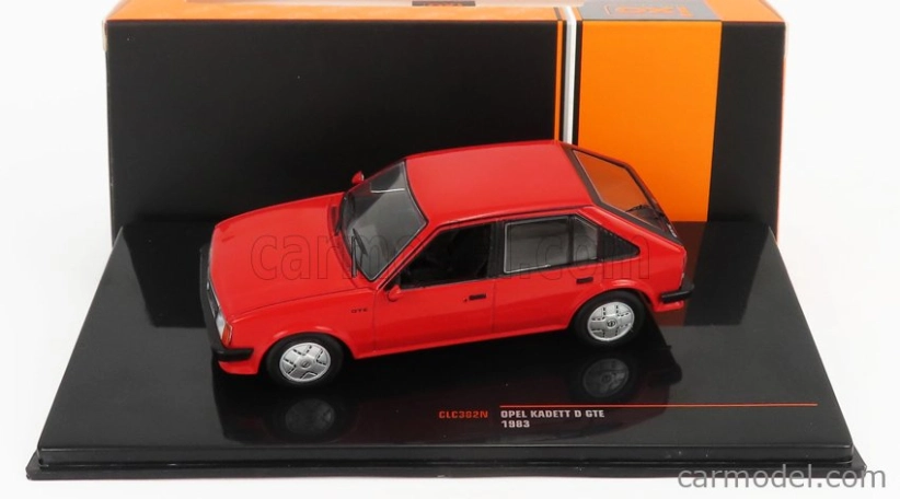Ixo-models Opel Kadett D Gt/e 1984 1:43 Červená