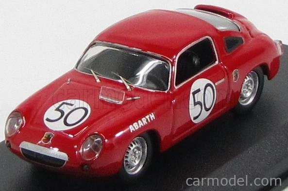 Best-model Fiat Abarth 950s Coupe N 50 24h Le Mans 1960 Guichet - Condriller 1:43 Red
