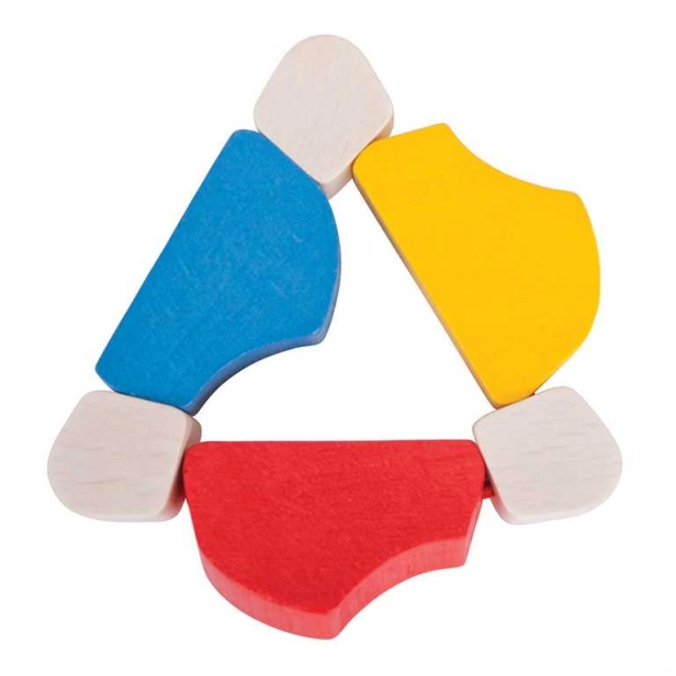 Bigjigs Detský trojuholník twister