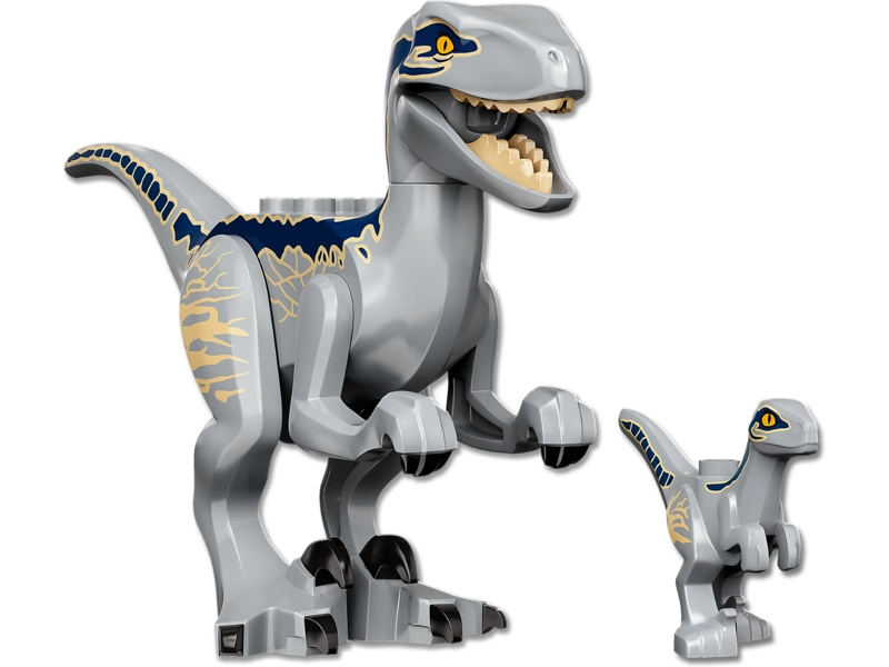 LEGO Jurassic World - Odchyt velociraptorů Blue a Bety