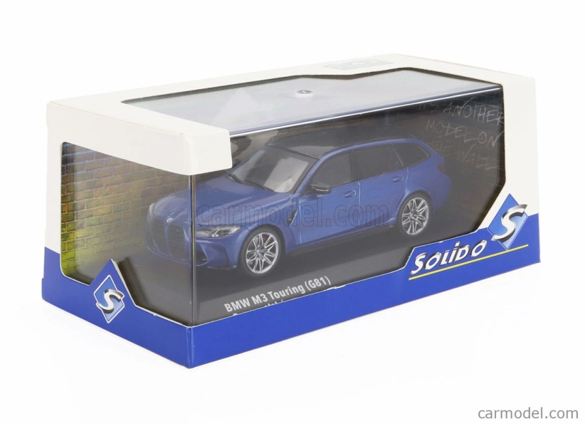 Solido BMW radu 3 M3 Competition (g81) Touring Sw Station Wagon 2023 1:43 Modrá