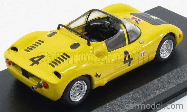 Najlepší model Fiat Abarth 1000sp Spider N 4 Bassano-montegrappa 1970 M.baldo 1:43 Yellow Black