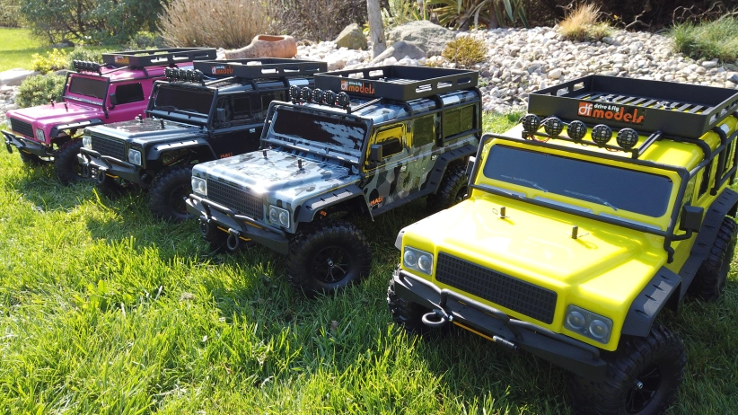 RC auto DF-4J XXL 2021, čierna