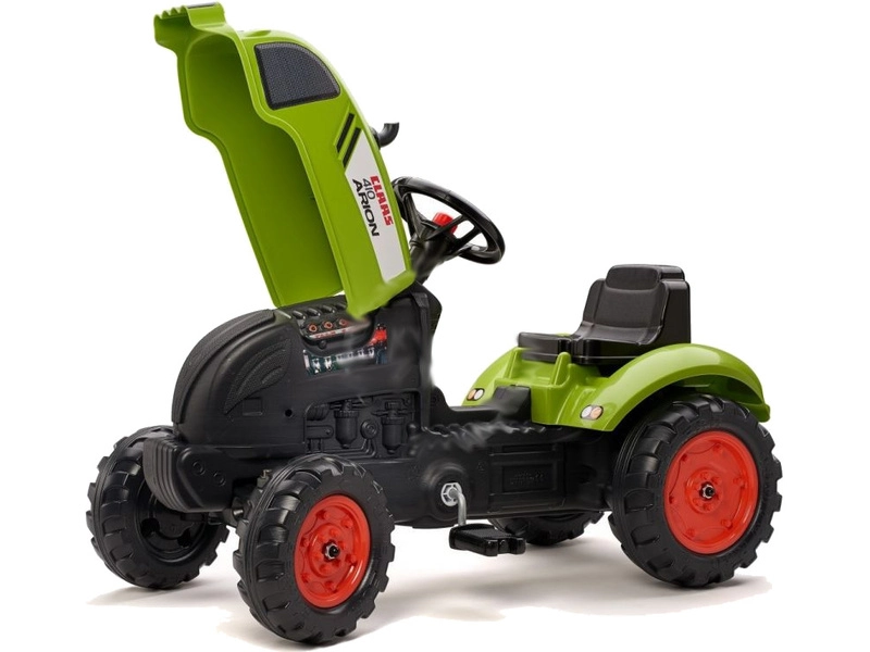 FALK – Šliapací traktor Claas Arion 410 s vlečkou