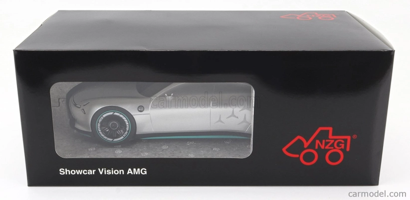 Nzg Mercedes Benz Vision Amg Elektrické auto 2022 1:18 Strieborná zelená
