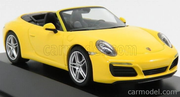 Herpa Porsche 911 991-2 Carrera Cabriolet 2016 1:43 Žlutá