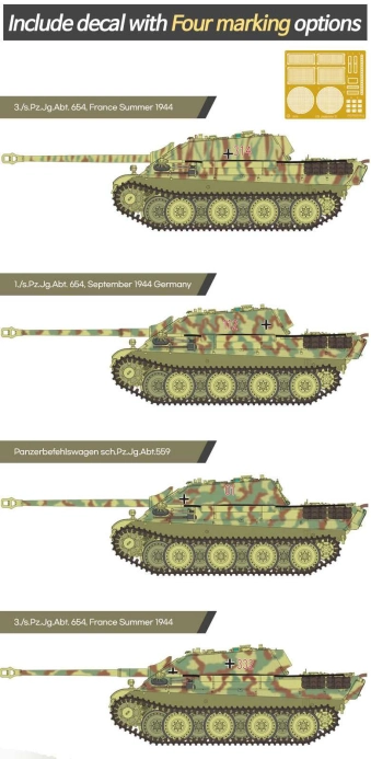 Academy Sd.kfz.173 Jagdpanther Ausf.G1 (1:35)