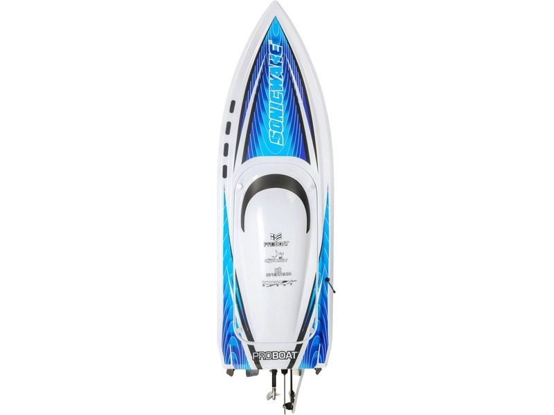 RC rychlostní člun Proboat Sonicwake 36" RTR, bílá