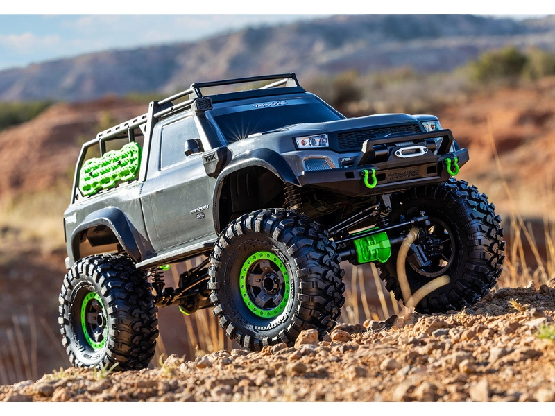 RC auto Traxxas TRX-4 Sport High Trail Edition 1:10 RTR, sivé