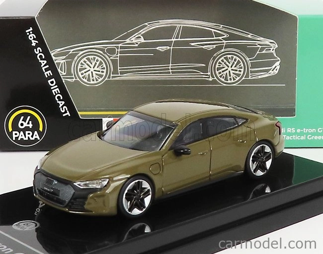 Paragon-models Audi Gt Rs E-tron Lhd 2021 1:64 Tektická Zelená