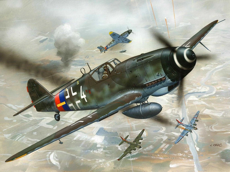 Revell Messerschmitt Bf-109 (1:72) (štartovacia súprava)