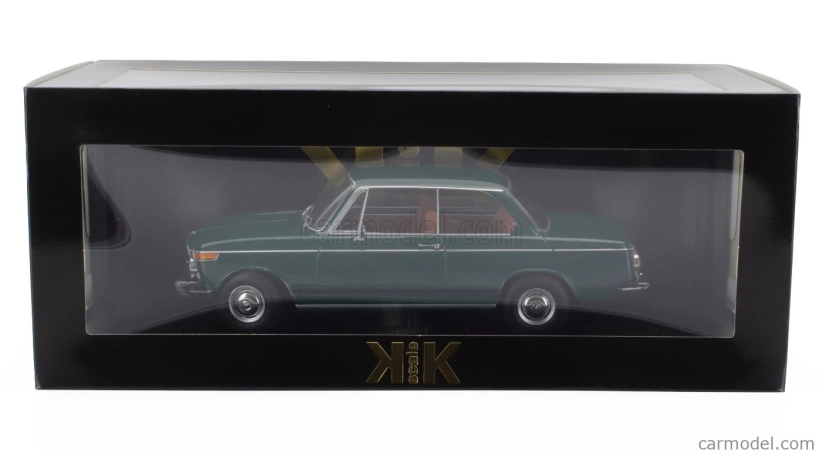 Kk-scale BMW 1802 1-series Facelift (restyling) 1971 1:18 Tmavě Zelená