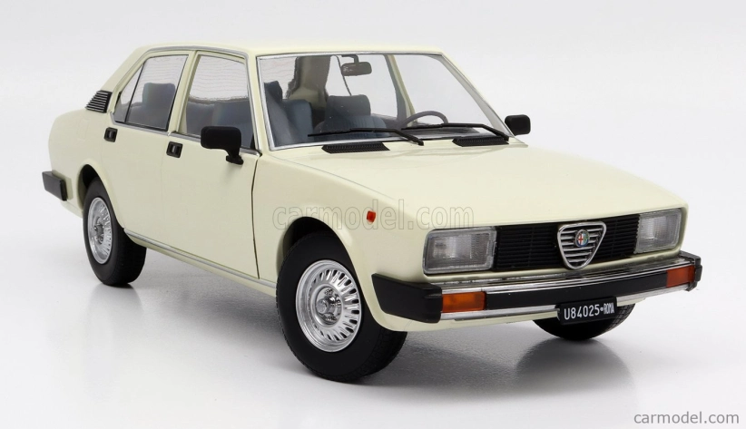 Mitica-diecast Alfa romeo Alfetta Berlina 2000l 1978 1:18 Ivory 103