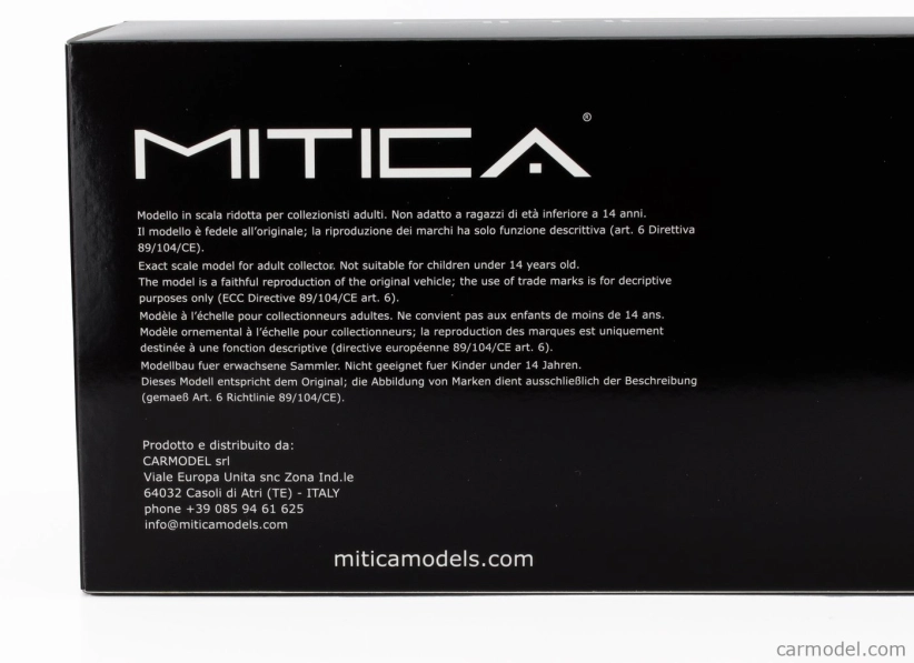 Mitica-r Alfa romeo Alfa Romeo 155 Gta S1 Superturismo Martini N 6 6th Monza 1992 Luca Cadalora 1:18 Red