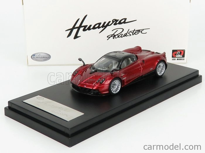 Lcd-model Pagani Huayra Roadster 2018 1:64 Red Met