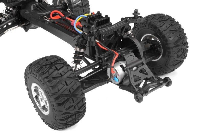 MOXOO SP - 1/10 Monster Truck 2WD - RTR - stejnosměrný motor + 50C 5400mAh Lipo + nabíječ