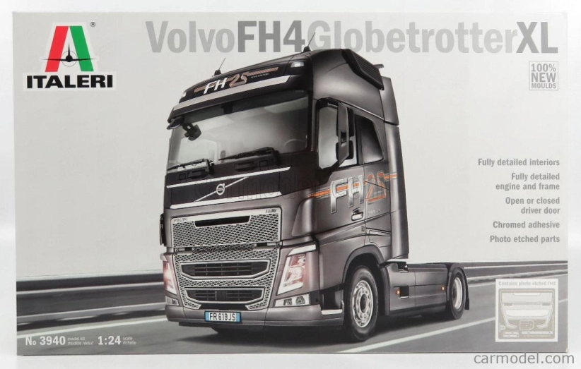 Italeri Volvo Fh4 750 Globetrotter Xl Tractor Truck 2016 1:24 /