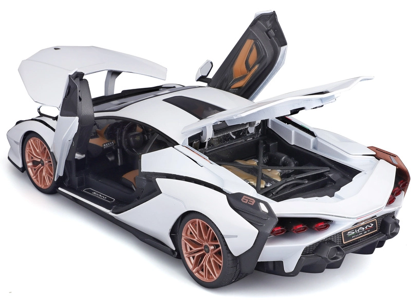 Bburago Lamborghini Sián FKP 37 1:18 biela