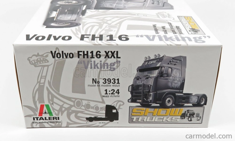 Italeri Volvo Fh16 Viking ťahač 2-osý 2003 1:24 /