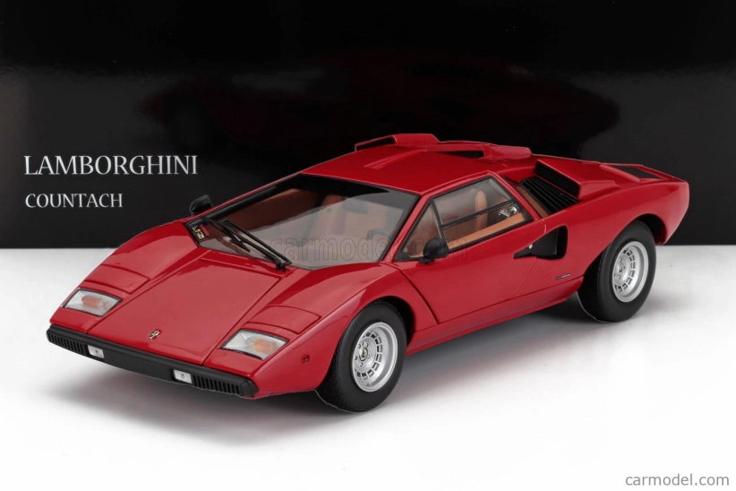 Kyosho Lamborghini Countach Lp400 1974 1:18 Červená