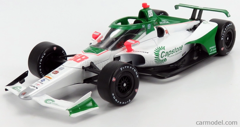 Greenlight Honda Team Andretti Harding Steinbrenner Autosport N 88 Indianapolis Indy 500 Series 2020 C.herta 1:18 bielo-zelená