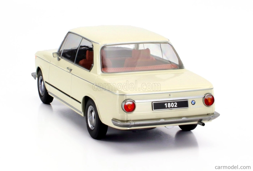 Kk-scale BMW 1802 radu 1 Facelift (restyling) 1971 1:18 Biela