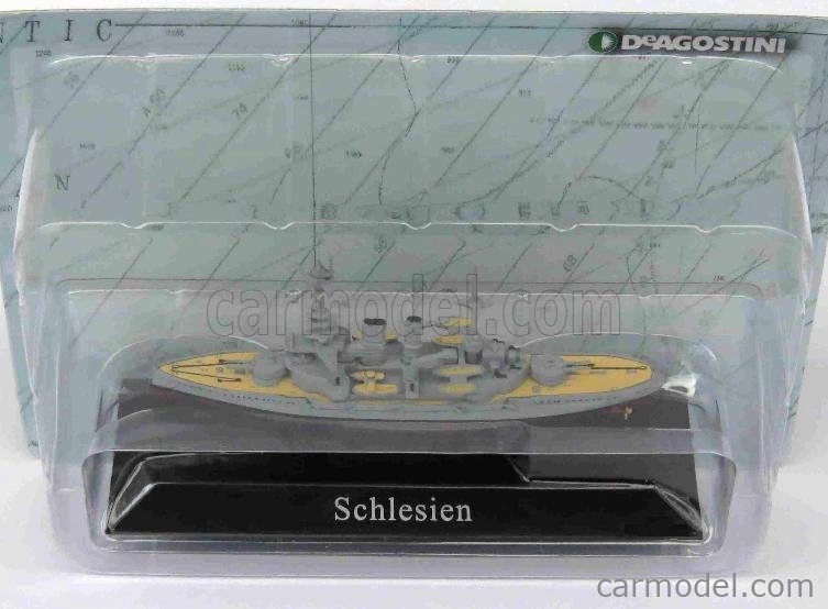 Edicola Warship Schlesien Battleship Germany 1906 1:1250 Military