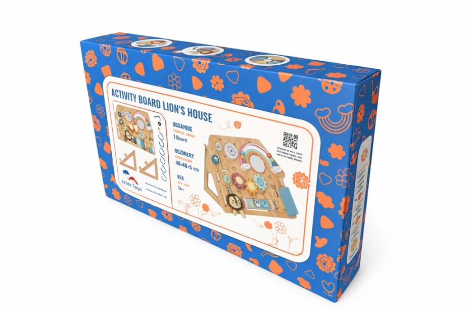 2Kids Toys Activity board Lvíčkův dům