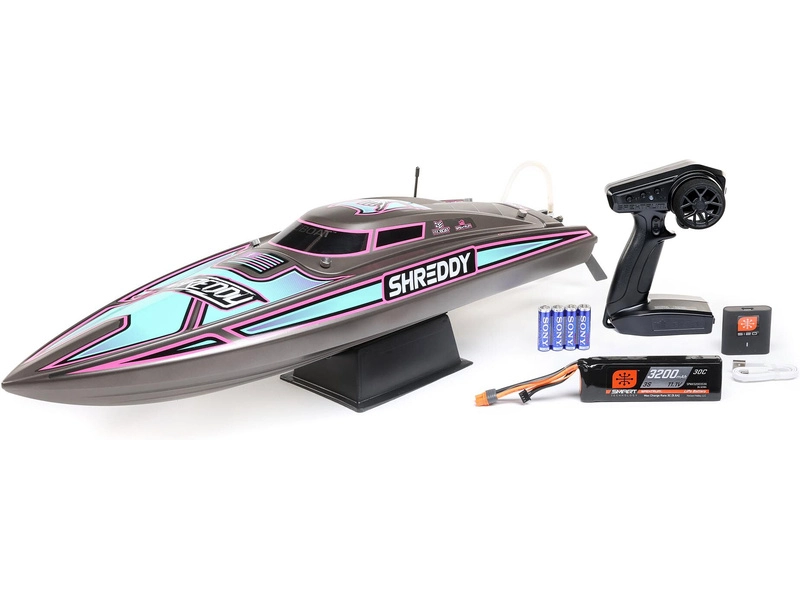 RC čln Proboat Recoil 2 V2 26" BL RTR Shreddy