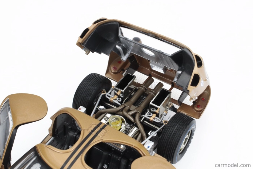 Shelby-collectibles Ford usa Mercury Gt40 Mkii 7.0l V8 Team Holman & Moody N 4 24h Daytona 1967 Mark Donohue - Peter Revson 1:18 Copper Met