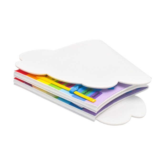 2Kids Toys Soft activity board Dúha s oblakmi