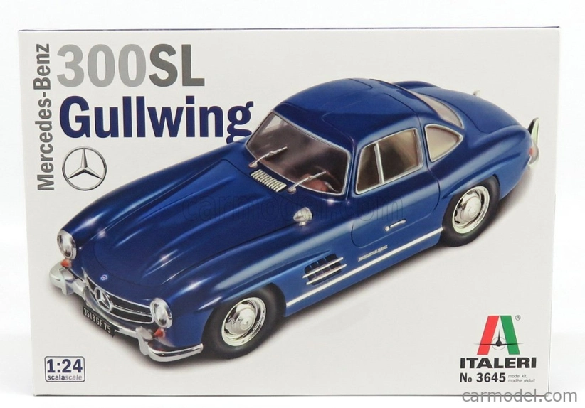 Italeri Mercedes benz 300sl Gullwing Ali Di Gabbiano 1954 1:24 /
