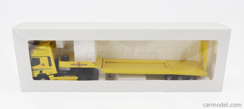 Eligor Renault T460 Truck Pianale Moroni Transports 2021 1:43 Žltá