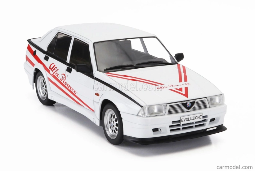 Mcg Alfa romeo 75 Turbo Evoluzione 1987 1:18 Bílá Červená