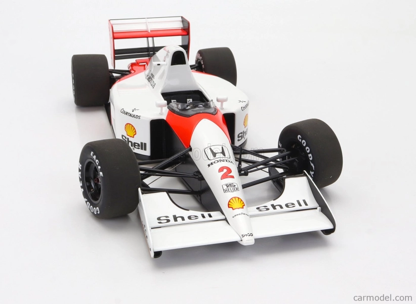 Autoart Mclaren F1 Mp4/6 Honda N 2 Japan Gp 1991 Gerard Berger 1:18 Biela červená