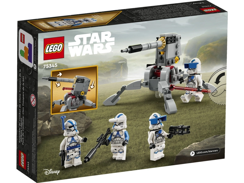 LEGO Star Wars - Bitevní balíček klonovaných vojáků z 501. legie