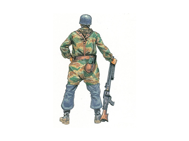 Italeri figurky - WWII - GERMAN PARATROOPERS (1:72)