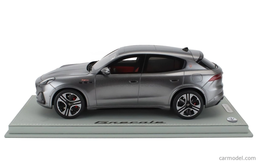 Bbr-models Maserati Grecale Folgore Suv 2022 - Con Vetrina - With Showcase 1:18 Grigio Lava - Grey Met