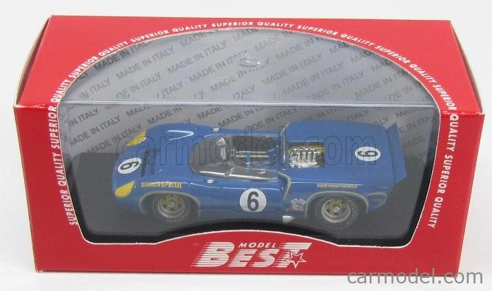 Najlepší model Lola T70 Mkii Spider N 6 Winner Mosport Can-am 1966 M.donohue 1:43 Blue