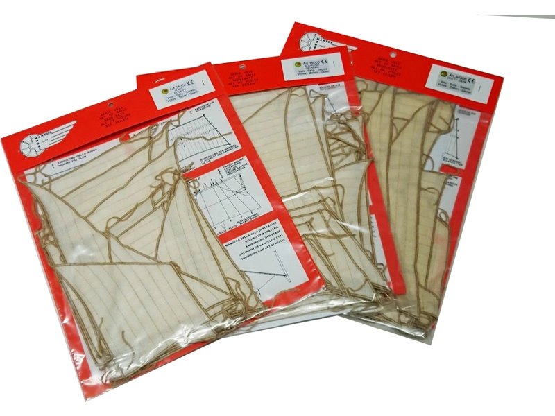 Súprava plachiet Mantua Model Sail: Pinta 1:50