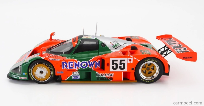 Mazda 787B - Winner 24H Le Mans 1991 - 1/18 CMR – PEROLI TOYS Mazda 787B - Winner 24H Le Mans 1991 - 1/18 CMR – PEROLI TOYS