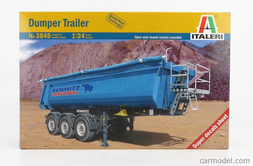 Italeri Accessories Rimorchio Cassone Ribaltabile - Trailer For Truck 1:24 /
