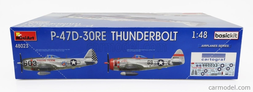 Miniart Dragon wings P-47d-30 Thunderbolt Airplane Military 1942 1:48 /