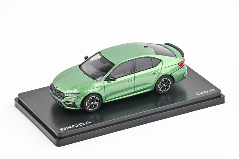 Abrex Škoda Octavia IV RS (2020) 1:43 - Zelená Cosmic metalíza