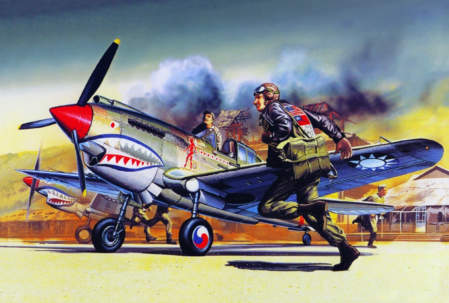 Academy Curtiss P-40B (1:72)
