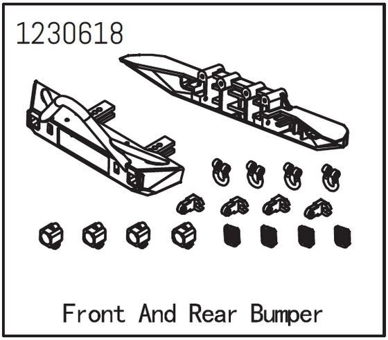 Bumper front/rear