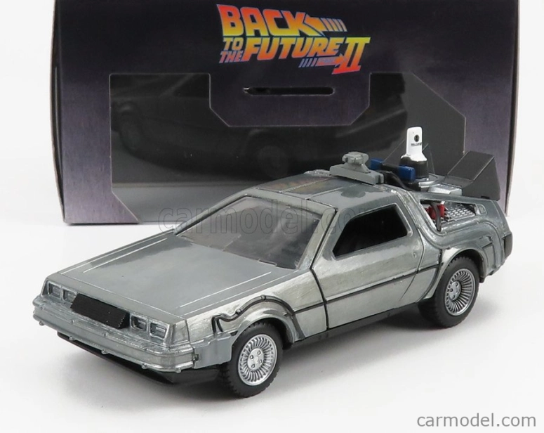 Jada De lorean Time Machine - Back To The Future 2 - Ritorno Al Futuro 2 1:32 Silver